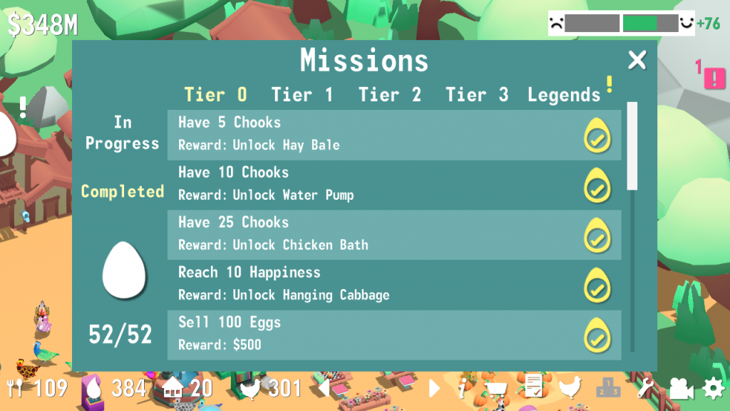 Another menu of mine, used with the Missions System,
